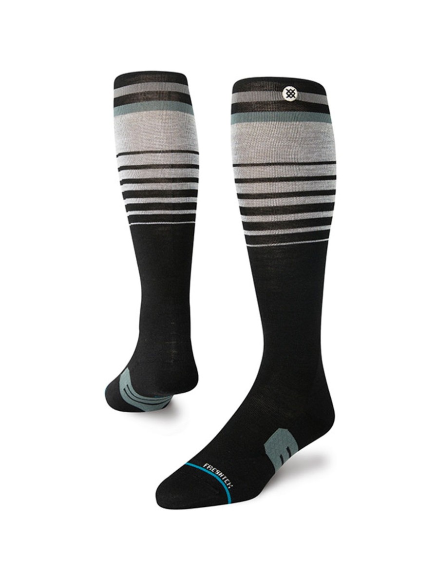 Men Stance Socks | Stance Emmit Snow Black